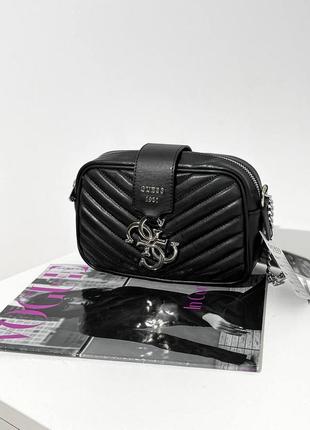Сумка женская, стильная, черная, сумочка, guess5 фото