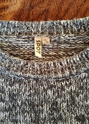 Свитер с принтом зайки,spot on, оригинал.