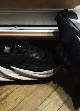 Кроссовки adidas shark black white (адидас шаркс) черно-белые.