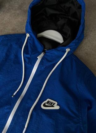 Мужская ветровка nike синяя / брендовые весенние куртки найк2 фото