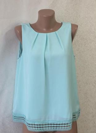 Красивий ніжний топ petite , р. 14(50)