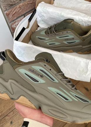 Женские кроссовки adidas ozweego celox green 36