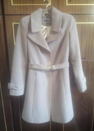 Новое пальто цвета пристальной розы nio размер s-m