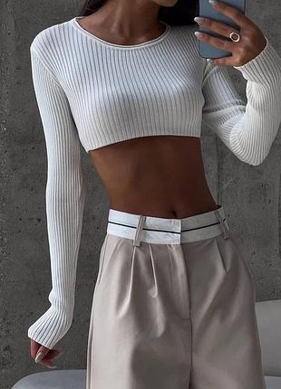 Трендовые брюки с поясом наизнанку 💕