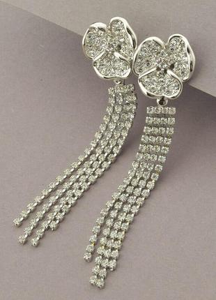 104471 серьги 'winniana' фианит