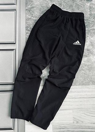 Спортивные штаны adidas черные / качественные спортивки адидас