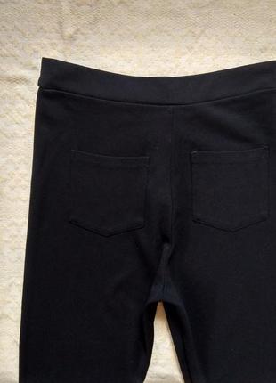 Стильные черные штаны скинни с высокой талией asos, 10 размер.3 фото