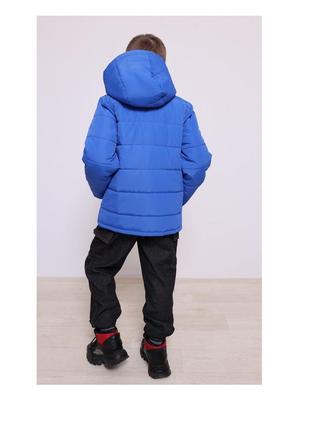 Куртка демисезонная на мальчика двухсторонняя 1342 фото