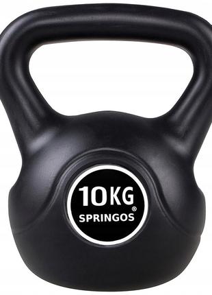 Гиря спортивная (тренировочная) springos 10 кг fa1004 .