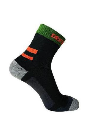 Dexshell running socks l водонепроникні шкарпетки з помаранчевими смугами