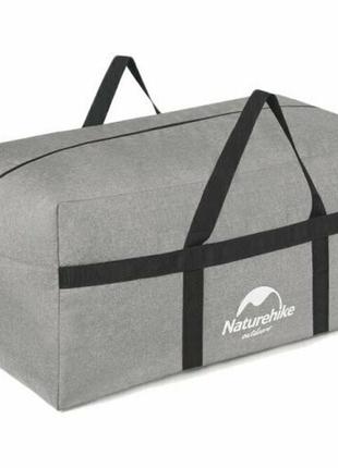 Сумка-баул naturehike outdoor storage bag updated 100 л nh17s021-l dark grey