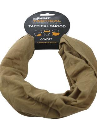 Бафф тактический kombat uk tactical snood размер uni цвет койот1 фото