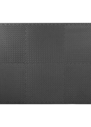 Мат-пазл (ласточкин хвост) springos mat puzzle eva 180 x 120 x 1.2 cм fm0005a graphite .3 фото