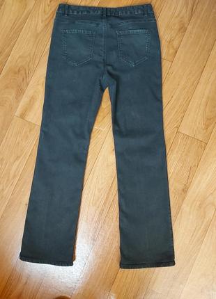 Трендовые джинсы, расклешенные снизу,george7 фото