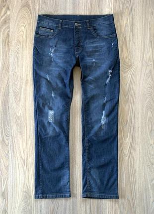 Чоловічі щільні мото джинси зourse