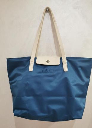 Складная сумка шоппер "hotter blue"