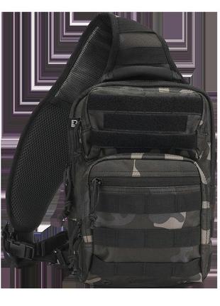 Тактическая сумка-рюкзак brandit-wea us cooper sling m dark camo (8036-4-os)