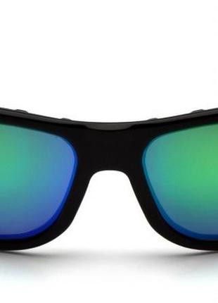 Очки поляризационные защитные venture gear vallejo polarized (green mirror), зеркальные сине-зеленые2 фото