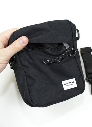 Сумка месенджер highway performance liberty мессенджер черный унисекс