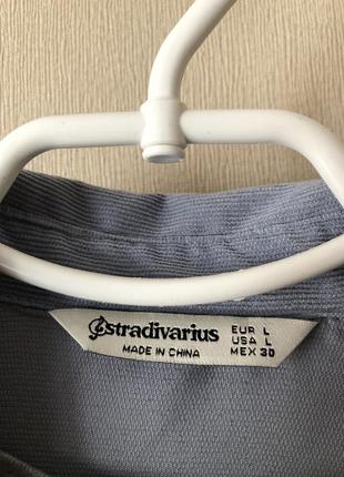 Вельветова сорочка stradivarius6 фото