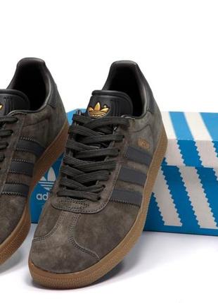 Мужские кроссовки adidas gazelle \ адидас газель