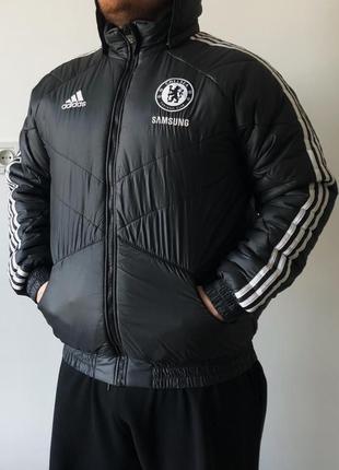 Зимова куртка adidas chelsea