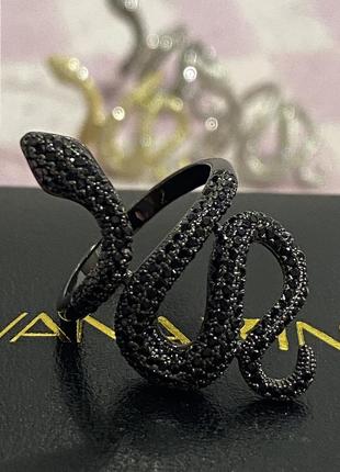 Серебряная кольца,кольцо 925 пробы змея,змейка,рептилия.