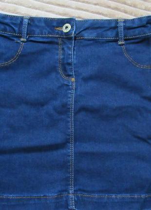 Джинсовая юбка lc waikiki на рост 140-146 см.1 фото