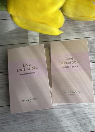 Пробник givenchy live irresistible blossom crush 1мл.1 фото