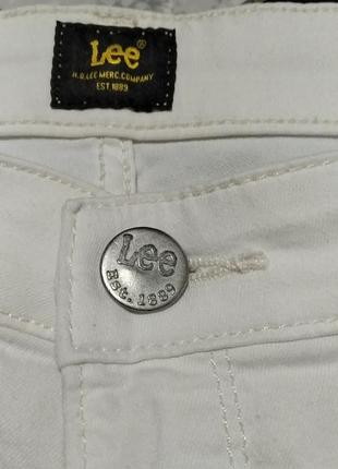 Белые джинсы lee4 фото
