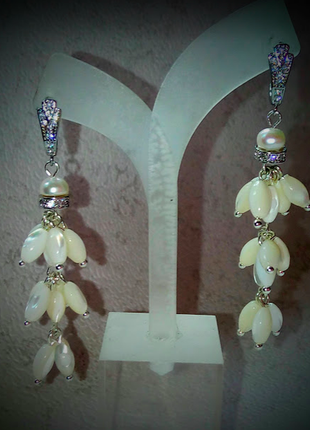 Сережки натуральний плаття блузка сорочка джинси сумка штани костюм сарафан топ