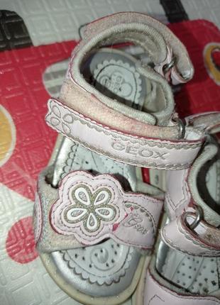 Нарядные очень красивые сандалии y-top и босоножки geox в подарок 21-2210 фото