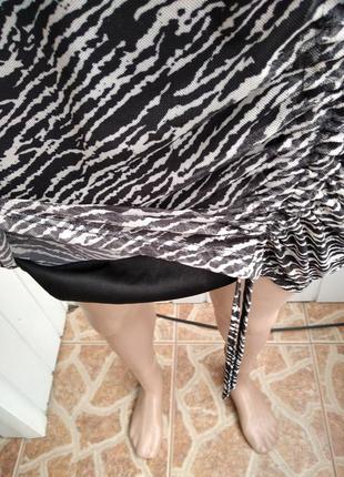 Сукня сітка зебра2 фото