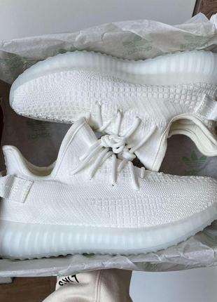 Мужские кроссовки adidas yeezy boost 350 white 40-41-42-43-44-455 фото