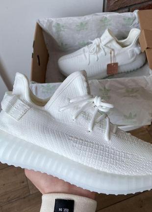Мужские кроссовки adidas yeezy boost 350 white 43-44
