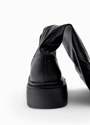 Сапоги, ботфорти zara