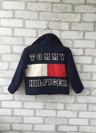 Дуже крута вінтажна курточка tommy hilfiger