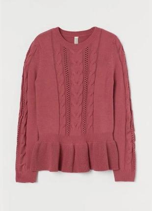 Джемпер светр із басками