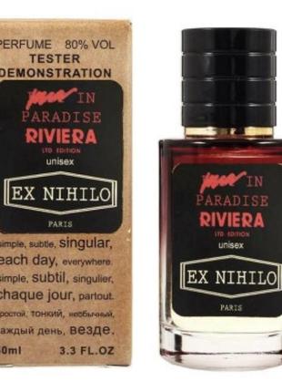 Ex nihilo in paradise riviera