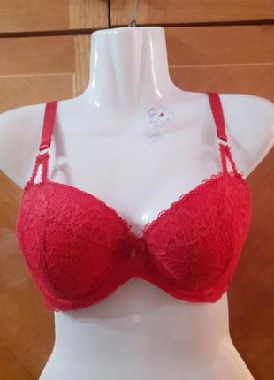 Мережевний красивий бюстгалтер р.32 e 70 f від ann summers , кісточки , поролон
