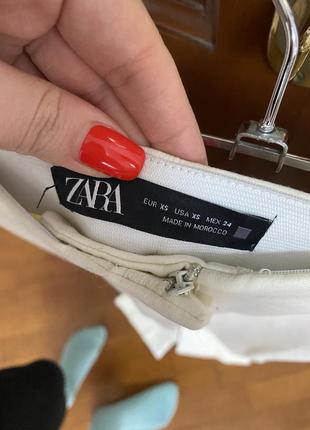 Продам білі брюки zara в ідеальному стані3 фото