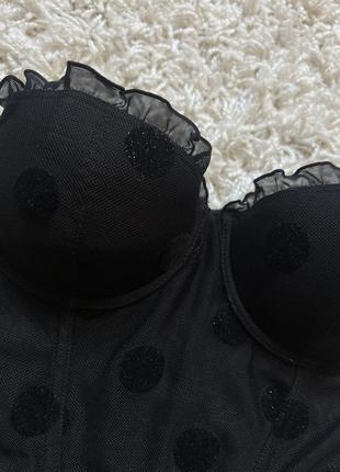 Statnaia черный корсет боди