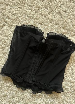 Statnaia черный корсет боди