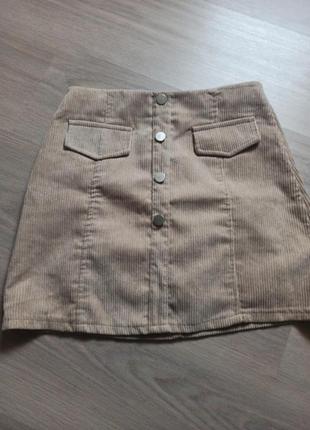 Спідниця велюр