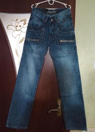 Джинсы подростковые