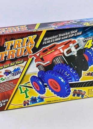 Трек канатний з машинкою - усюдиходом monster truck, as331