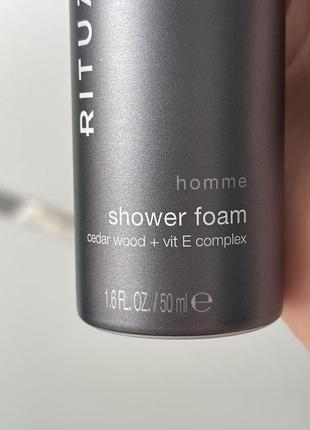 Гель-пінка для душу для чоловіків rituals homme2 фото