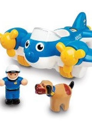 Іграшка wow toys police plane pete поліцейський літак tzp125