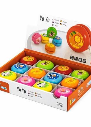 Іграшка viga toys йо-йо, 12 шт. в дисплеї (53769)