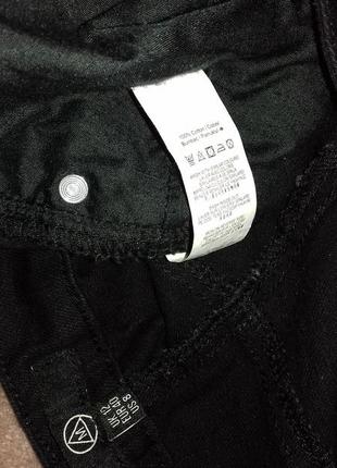 Черные джинсовые шорты мом высокая посадка. mom6 фото